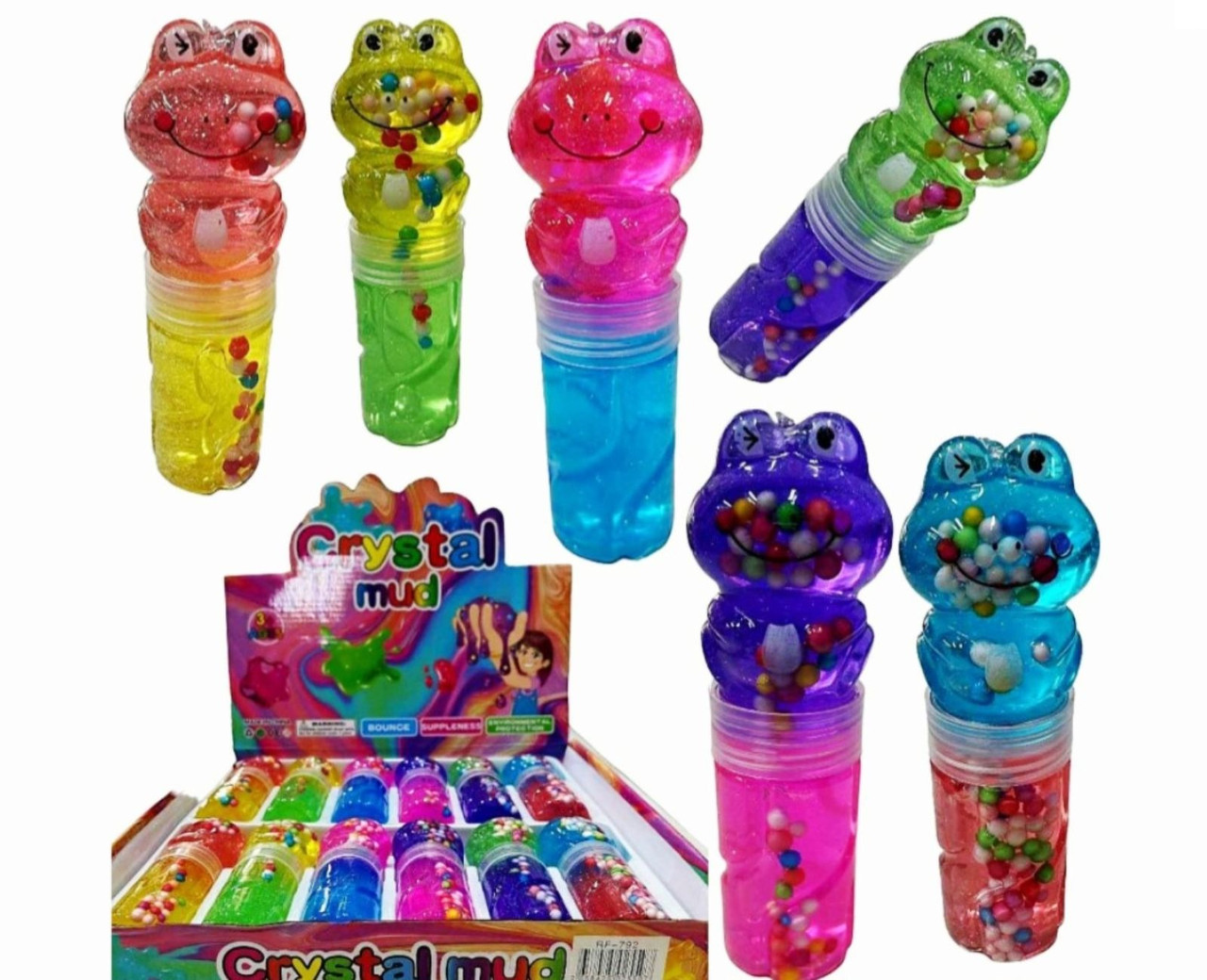 Слайм подвійний Жабка