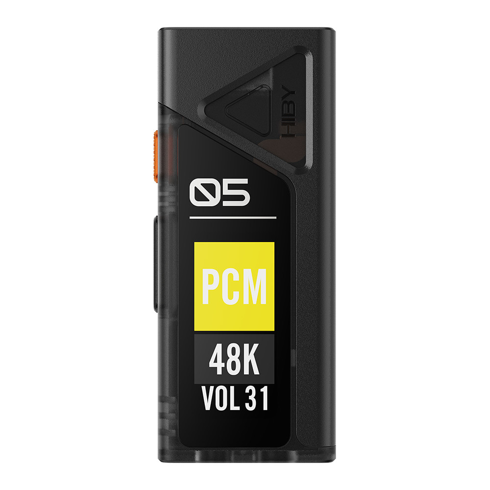 ⇒ HiBy FC5 2025 (black, with display) - портативний ЦАП DAC підсилювач для навушників, фото 1