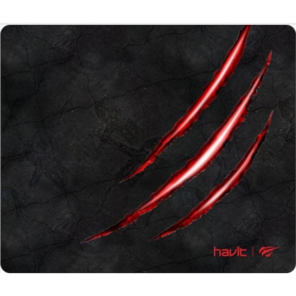 Килимок для мишки Havit HV-MP838 Black (24021) чорний черво