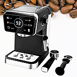 Кавомашина з сенсорним керуванням Zepline Кавомашина 20 Bar Ріжкова кавоварка для холодної та гарячої кави, фото 6