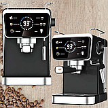 Кавомашина Zepline з італійським насосом високого тиску 20 Bar Кавоварка для холодної та гарячої кави, фото 8