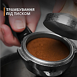 Кавомашина універсальна Zepline Кавомашина «Гаряче і холодне еспресо» 3000 Вт з контейнером для молока, фото 9