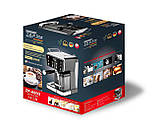 Кавомашина 20 Bar з контейнером для молока Zepline Потужна кавомашина 3000 W Багатофункціональна кавомашина, фото 5