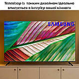 Плазма 55 дюймів Samsung 4K UltraHD Телевізор Smart TV на Android 14 з Bluetooth та Wi-Fi Великий LED телевізор, фото 9