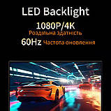 Плазмовий LED телевізор 55 дюймів Samsung 4K Ultra HD з Wi-Fi та Bluetooth Великий телевізор на Android 14, фото 7