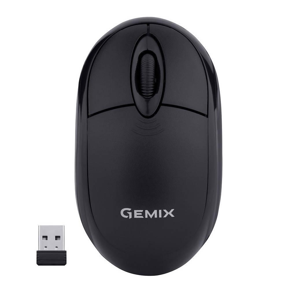 Мишка Gemix GM185 Wireless Black (GM185Bk), фото 1