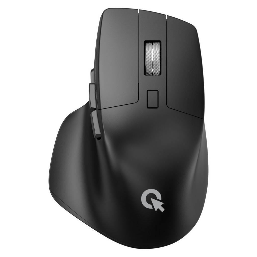Мишка OfficePro M395B Silent Click Ergonomic Wireless Black, фото 1