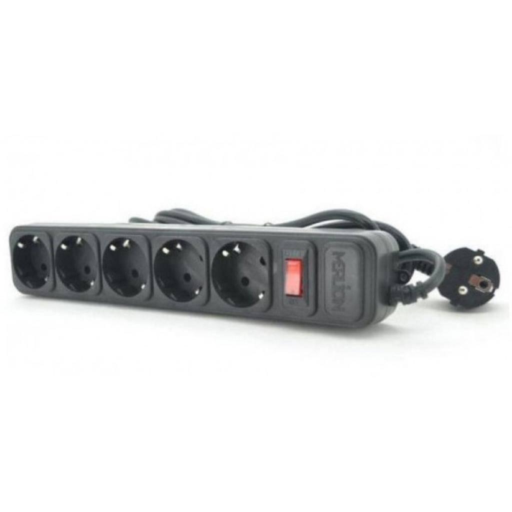 Мережевий фiльтр MERLION B530P 5 розеток 3.0 м сечение 3х