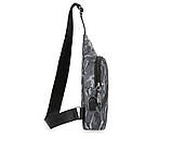 Чоловіча сумка через плече, нагрудна сумка, сумка через плече, модна, спортивна сумка ОПТ, фото 6