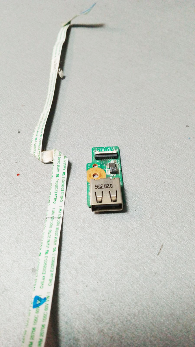 Плата USB ноутбука HP Pavilion dv6-3065er DV6-3000 DALX6TB14D0 б.в., фото 1