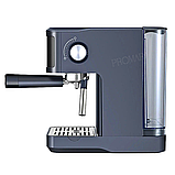 Кавомашина сенсорна Crownberg Домашня кавоварка 1200 Вт з капучинатором Рожкова еспресо-машина 20 Бар, фото 4