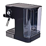 Кавомашина домашня з капучинатором Crownberg Рожкова кавоварка 20 бар Сенсорна еспресо-машина 1200 Вт, фото 7