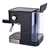 Кавомашина універсальна Crownberg Домашня еспресо-машина 20 Бар Рожкова кавоварка 1200 Вт з капучинатором, фото 9