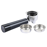 Еспресо-машина Crownberg з капучинатором Високоякісна рожкова кавомашина Домашня кавомашина 1200 Вт, фото 3