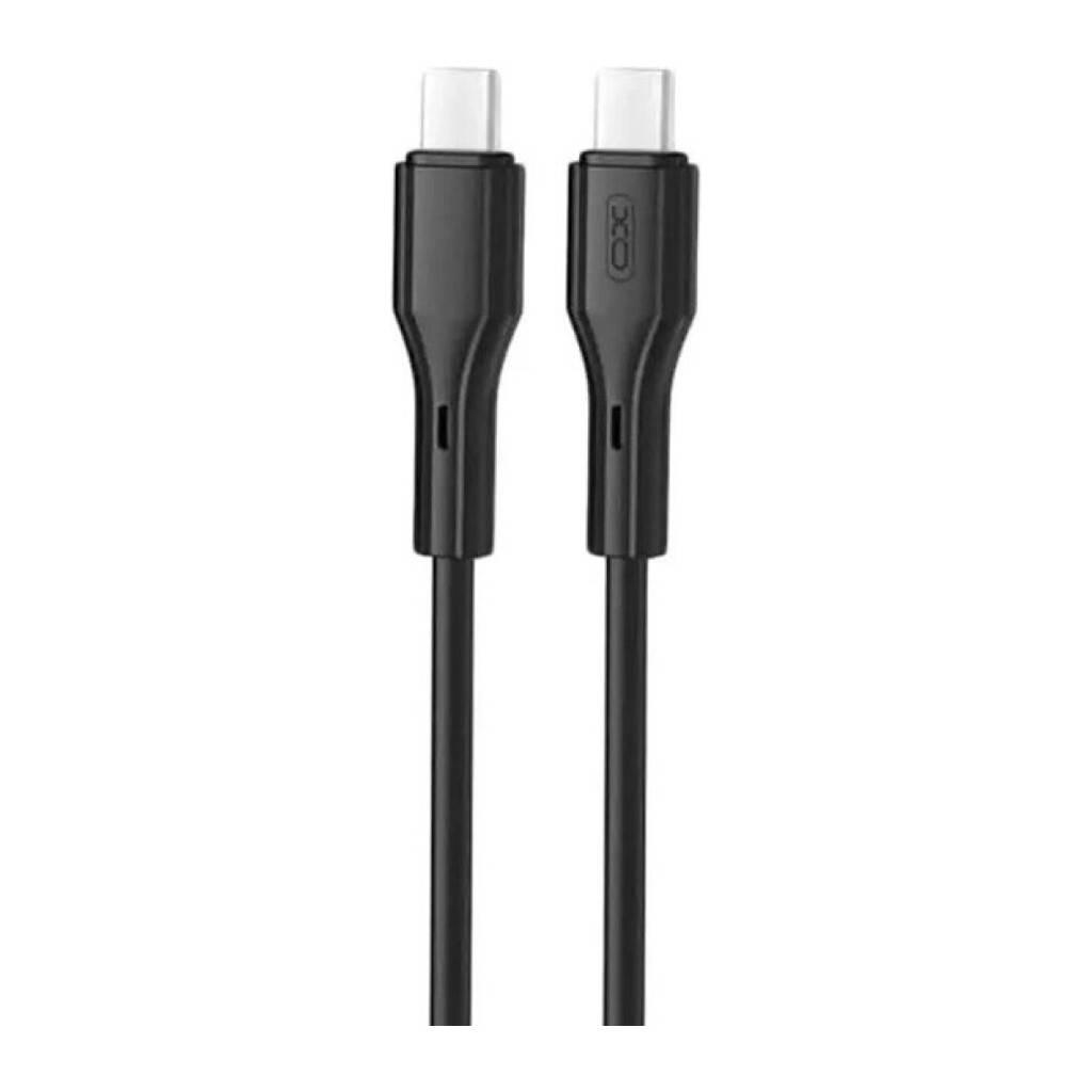 Дата кабель USB-C to USB-C 1.0m NB-Q231B 60 W Black XO (NB-Q2), фото 1