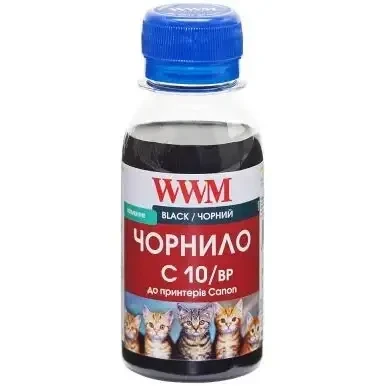 Чорнило WWM CANON PG440/510/512/PGI520 BlackPigm 100мл (C10