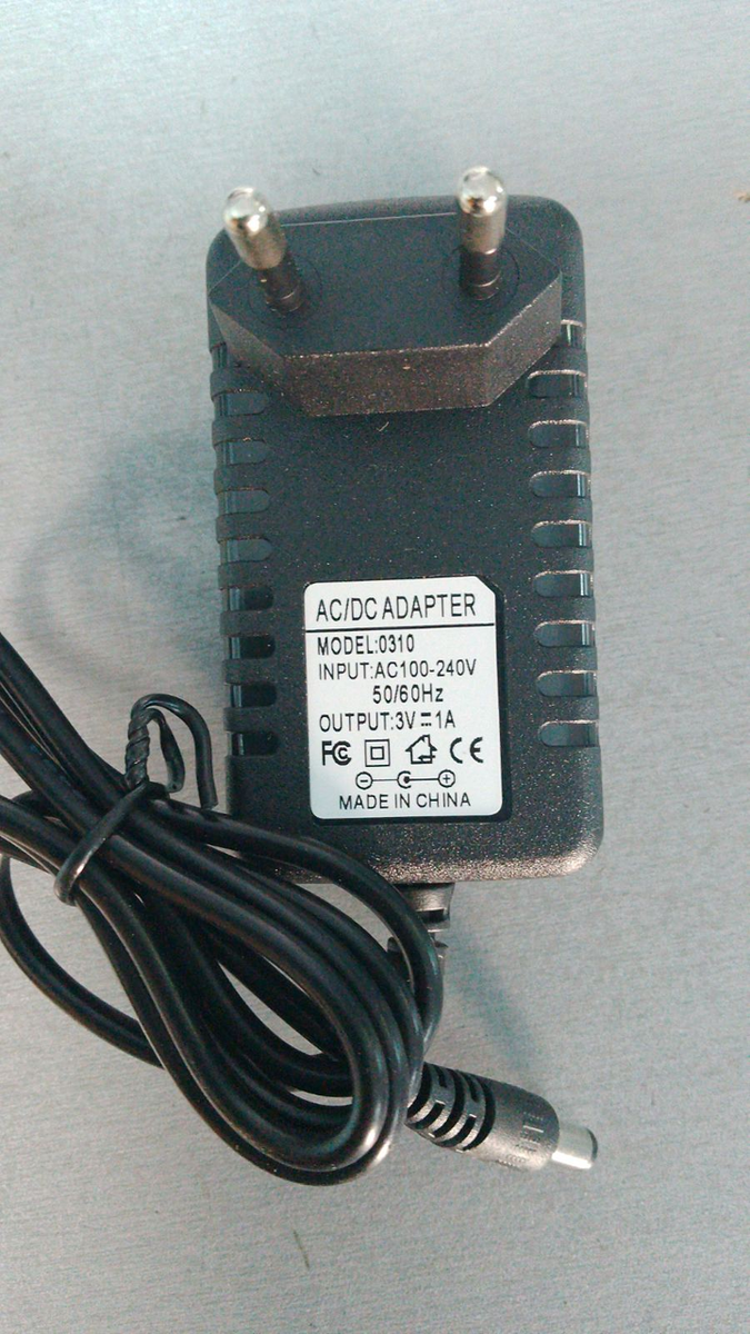Блок живлення 3V 1A, фото 1