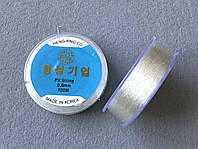 Силіконова (еластична) нитка резинка - 0,6 мм