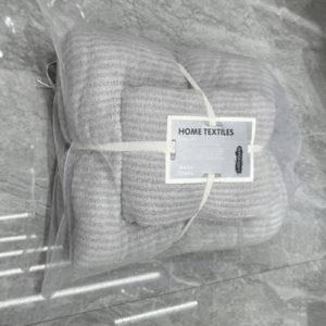 Рушник банний 2 предмети набір, 35x75/70x140 см (R89699)