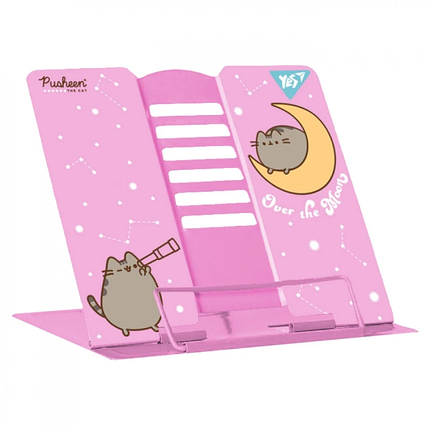 Підставка для книг Yes "Pusheen", металева (470510)