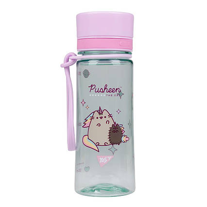 Пляшка для води Yes "Pusheen" 400 мл, з милим принтом (708178)