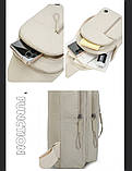 Нагрудна повсякденна сумка через плечі нового стилю сумка-месенджер оптом, фото 8