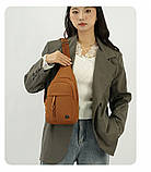 Нагрудна повсякденна сумка через плечі нового стилю сумка-месенджер оптом, фото 2