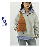 Нагрудна повсякденна сумка через плечі нового стилю сумка-месенджер оптом, фото 3