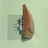 Вимикач внутрішній одинарний, колір - під дерево, фото 2