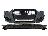 Передній бампер ( S-Line ) V2 на Audi A6 C7 2014-2018 року