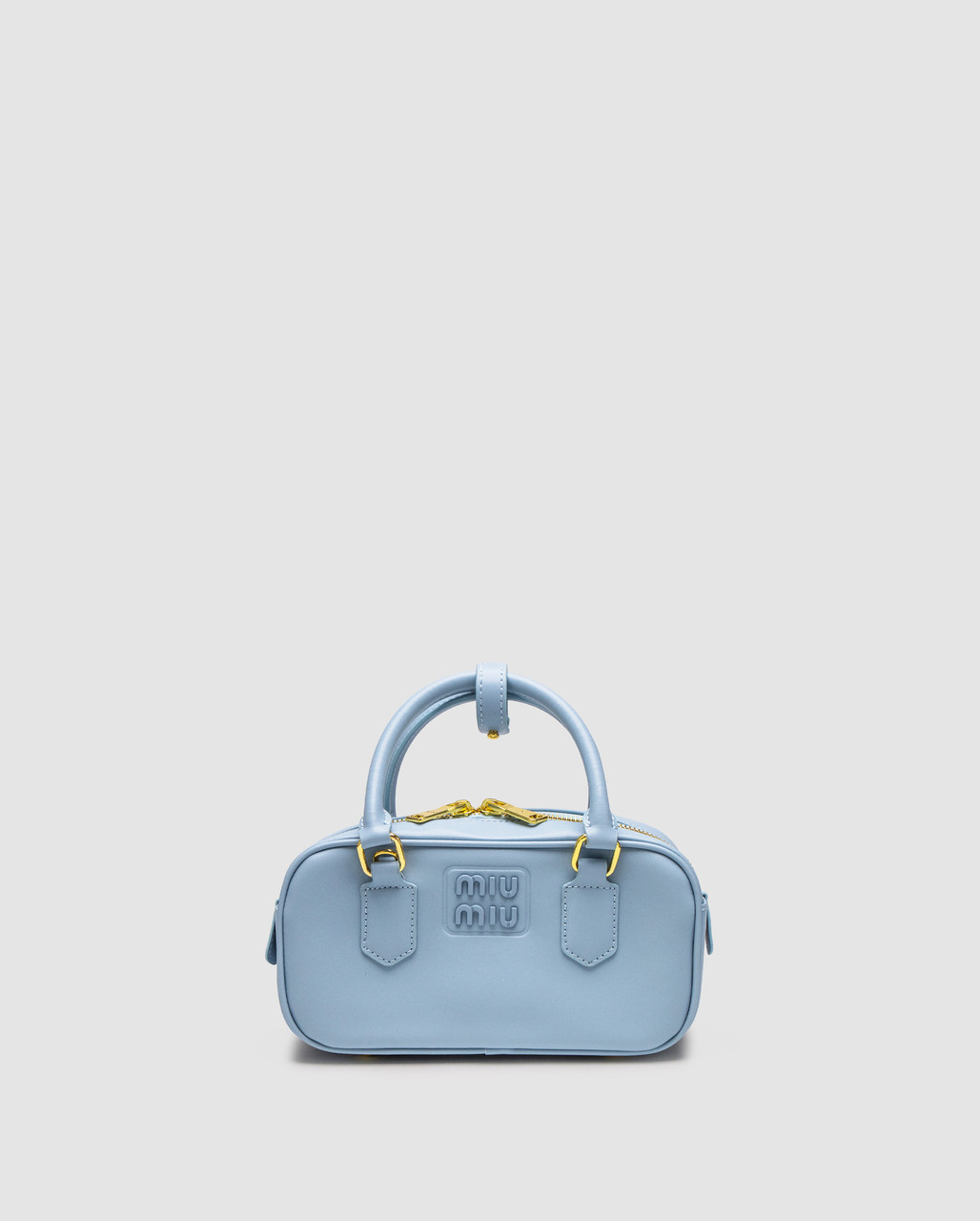 💎 Miu Miu Arcadie Leather Bag Blue 22 х 11 х 8 см, фото 1
