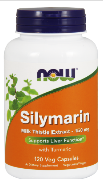 Силимарин Now Foods Silymarin 150 mg 120 Veggie Caps  ,, фото 1