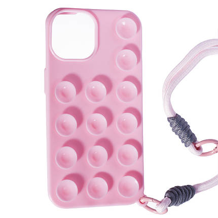 Чохол Selfie Case для Apple iPhone 13/14/15 Pink, фото 1