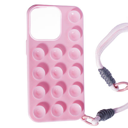 Чохол Selfie Case для Apple iPhone 14 Pro Max/15 Pro Max Pink, фото 1