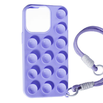Чохол Selfie Case для Apple iPhone 14 Pro Max/15 Pro Max Purple, фото 1