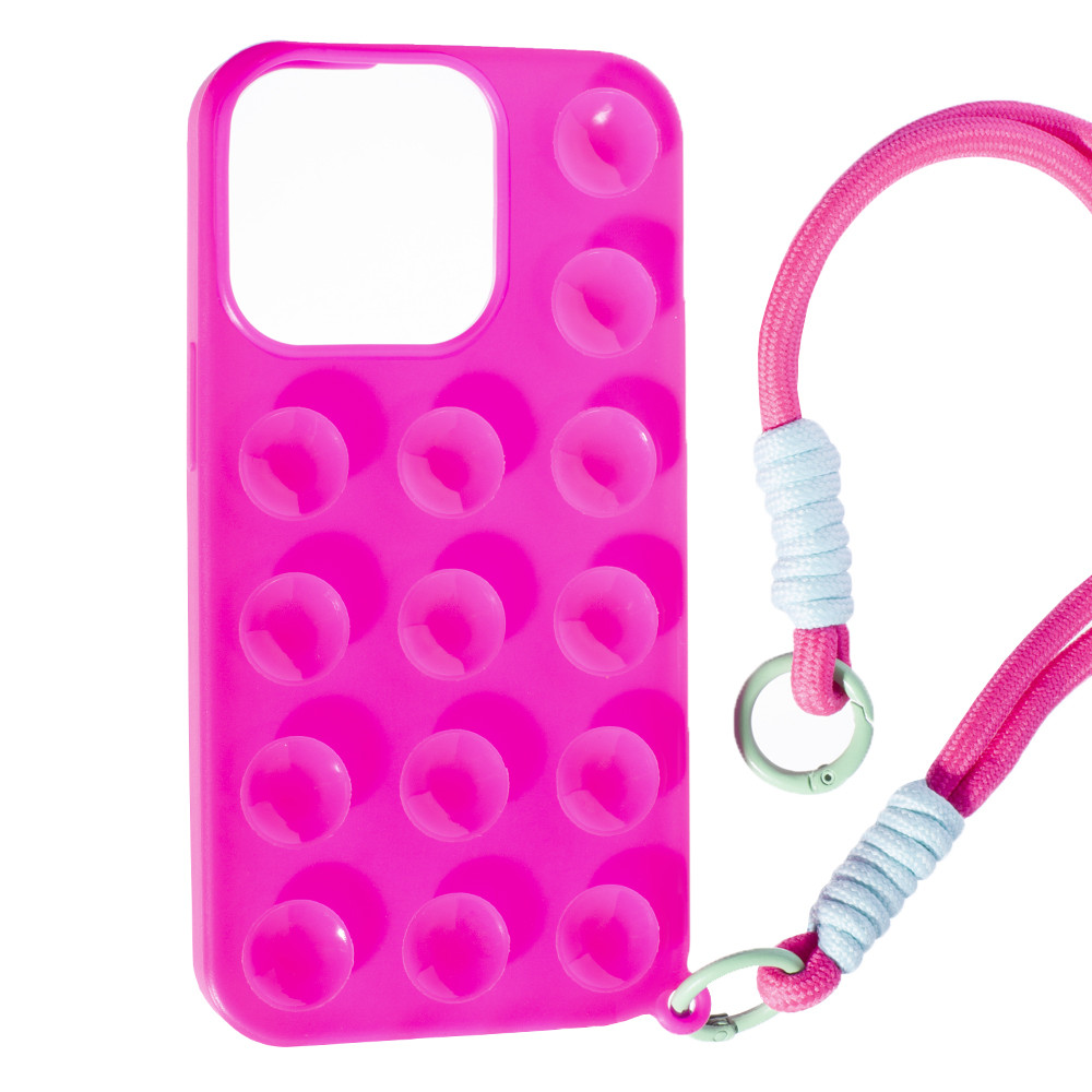Чохол Selfie Case для Apple iPhone 14 Pro Max/15 Pro Max Rose