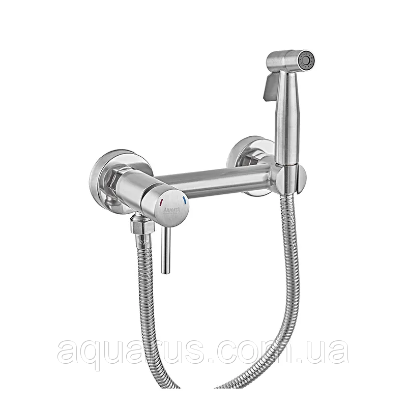 Змішувач для гігієнічного душу Armata SUS-222 (з лійкою) з нерж.сталі (CH6489)