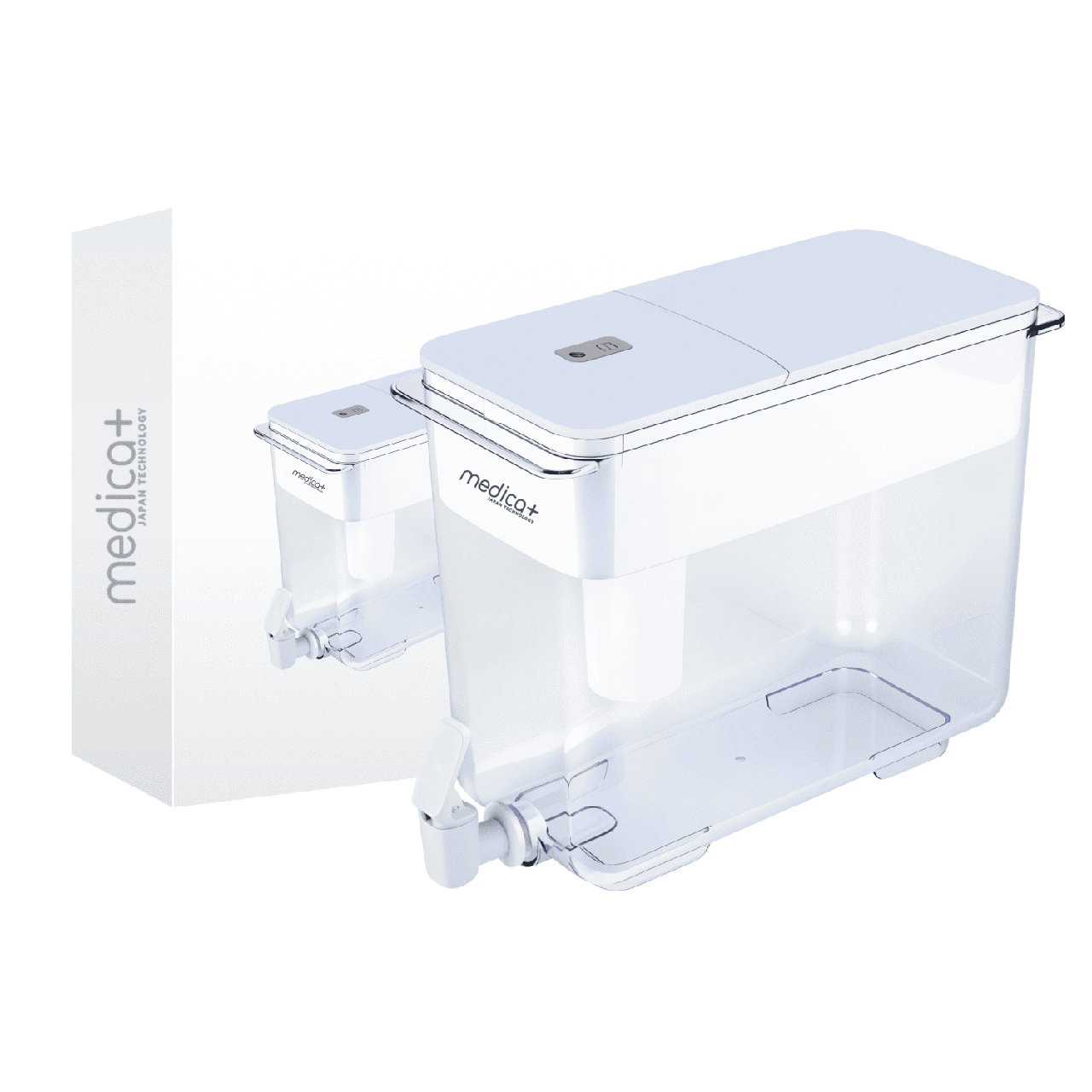 Фільтр для води з дозатором MEDICA+ 7 л. (White), фото 1