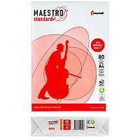 Папір Maestro офісний Standart+, Mondi, 80 г/м2, А4, клас В+, 500 л