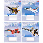 Зошит на 24 аркуші з кольоровою обкладинкою в клітинку "Мрії" "mix" Упаковка 16 шт., фото 9