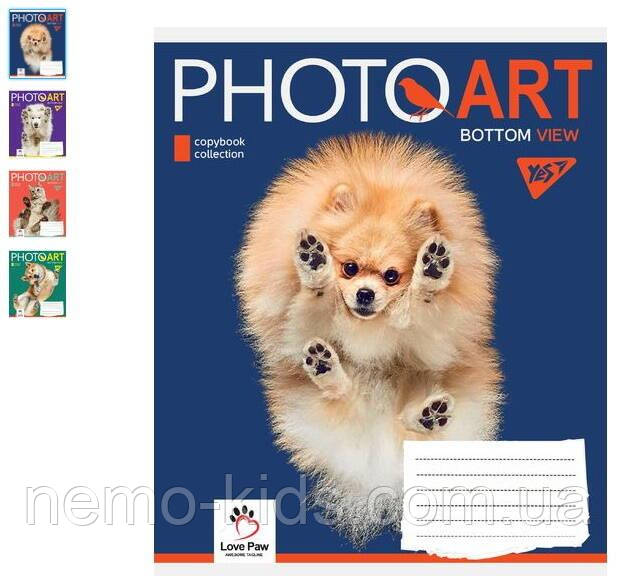 Зошит 36 арк., клітинка "Photoart", ЦІНА ЗА УП. 15ШТ, ТМ YES, Україна, фото 1