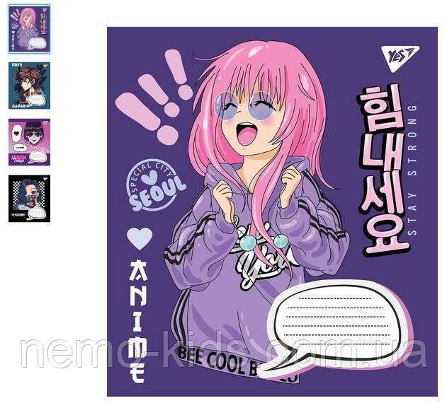 Зошит 24 арк., клітинка "Japan Tokyo", ЦІНА ЗА УП. 20ШТ, ТМ YES, Україна, фото 1