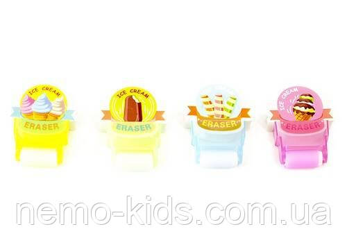 Ластик морозиво з контейнером, 24 шт/упак, фото 1