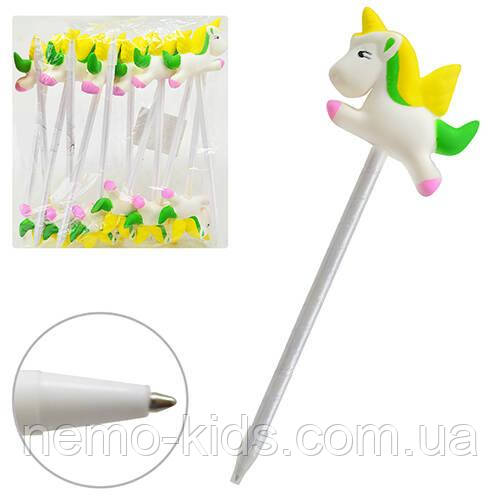 Ручка кулькова сквіш дитяча "Unicorn", ЦІНА ЗА УП. 12ШТ (1200шт), фото 1