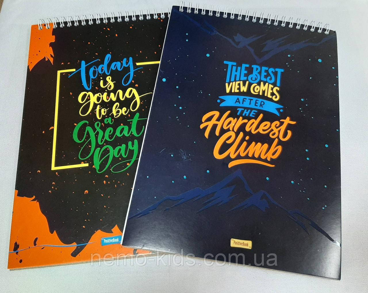 Блокнот-планшет для семінару А4, 50 аркушів, верхня пружина, 28*20см, ТМ Колорит, Україна., фото 1