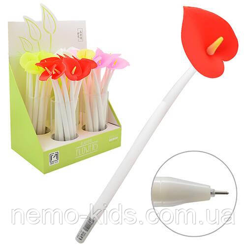 Ручка гелева "Квітка" (1728шт), фото 1