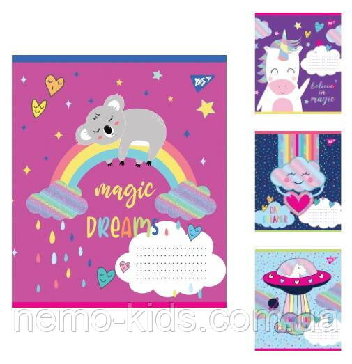 Зошит 12 лінія YES Rainbow day, ціна за уп.25 шт, Україна, ТМ YES, фото 1