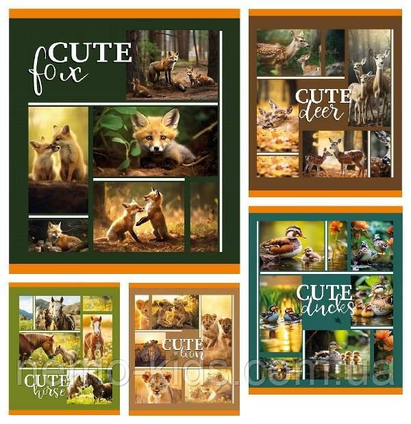 Зшитий 48 арк. # кол.обкладинка ЦІНА ЗА УП. 10ШТ, ТМ Тетрада, Україна, фото 1