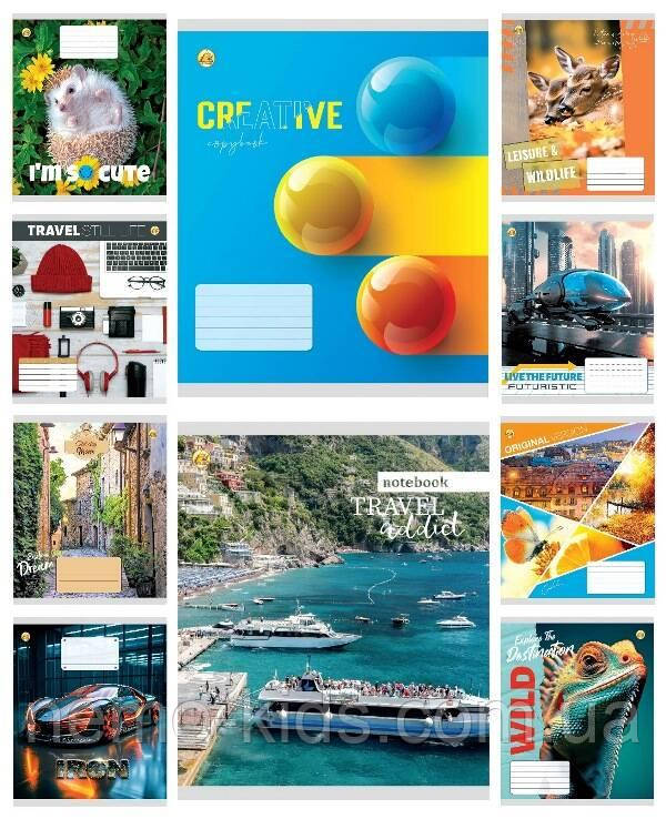 Зшитий 36 арк. # "Люкс" ЦІНА ЗА УП. 20ШТ, ТМ Тетрада, Україна, фото 1