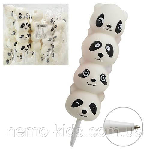 Ручка кулькова сквіш дитяча "Панда" ЦІНА ЗА УП. 12ШТ (600шт), фото 1